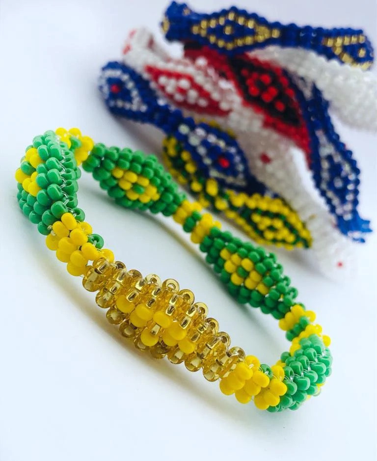 Mazos elásticos Orula camino Oshun / set off ( 12 pcs )