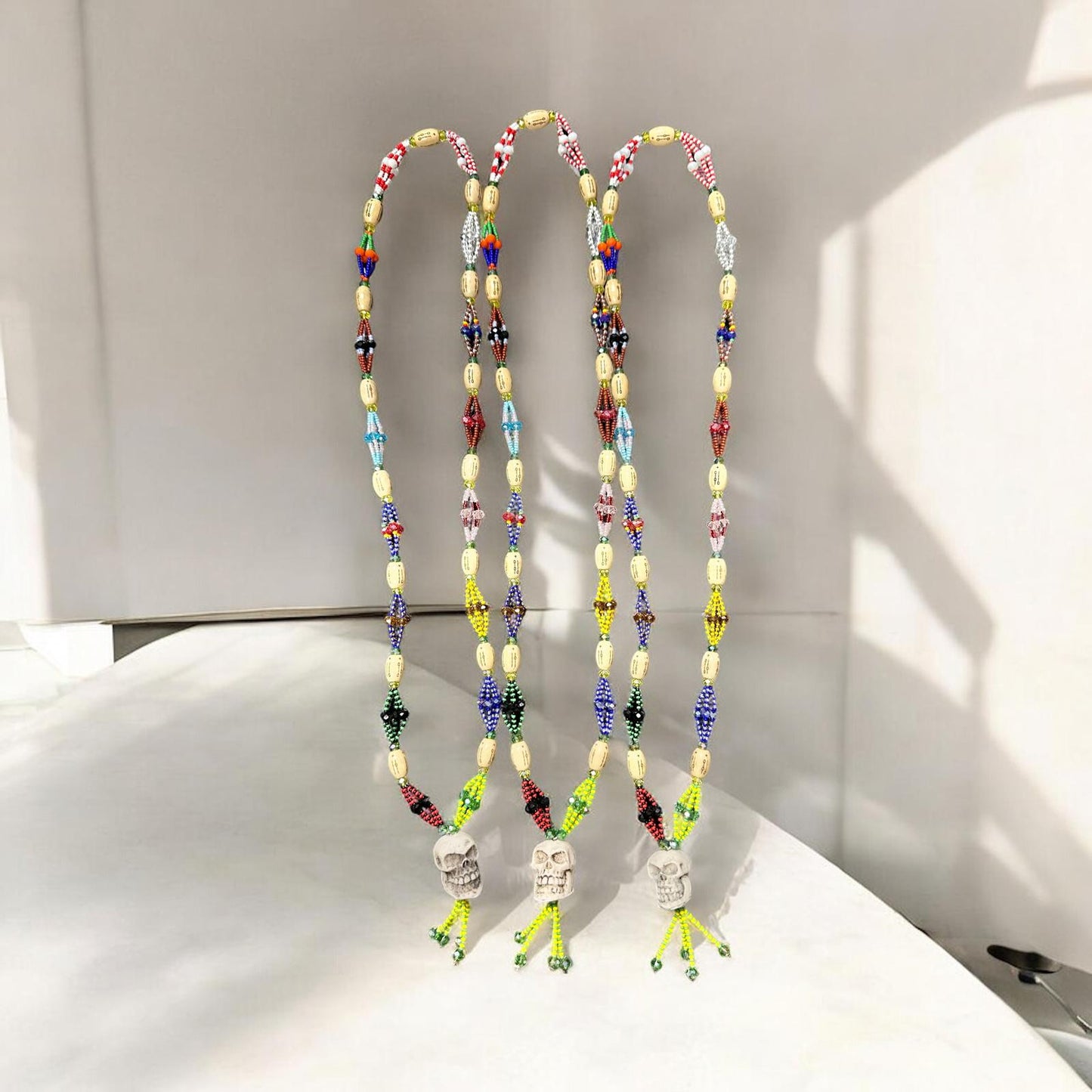 Collar de Ogbe Yono Pequeño ( 3 PCS SET )