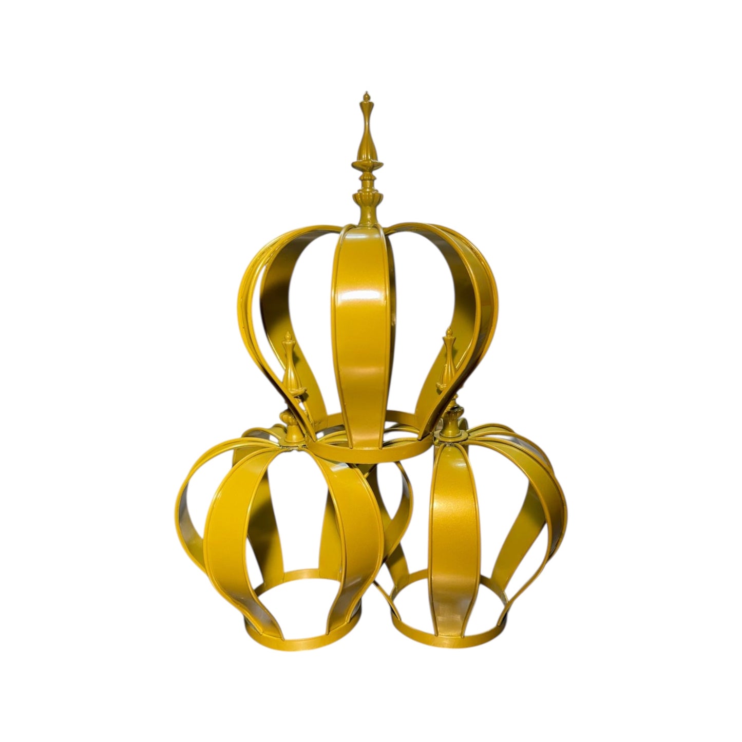 Metal Crown gold color ( 3 Pcs Set )