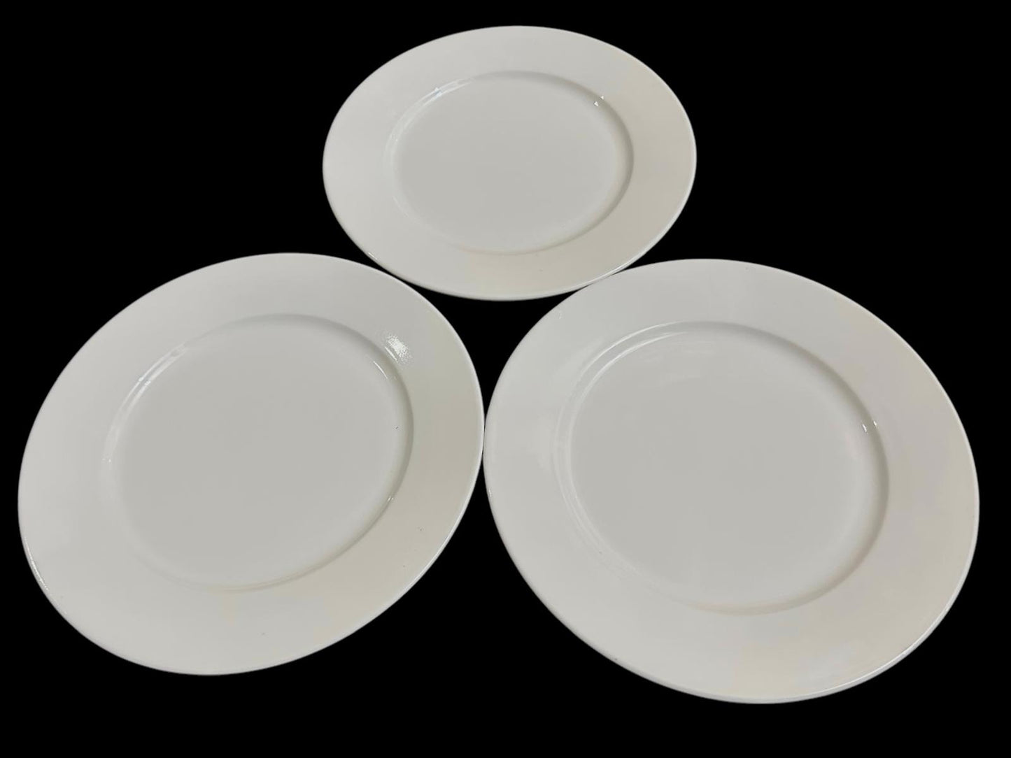 Plato de porcelana 10 inch ( set 12 pcs )