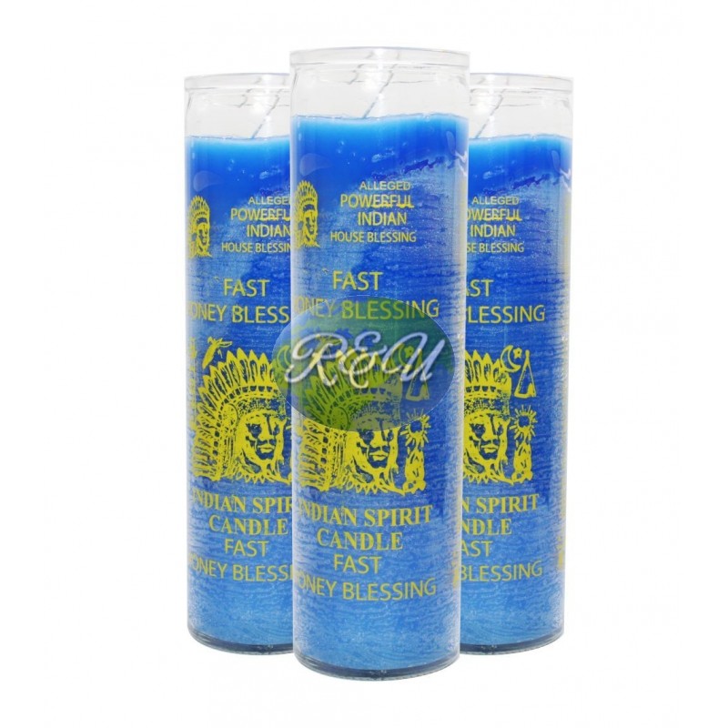 VELA DINERO RAPIDO BENDECIDO / FAST MONEY BLESSING CANDLE