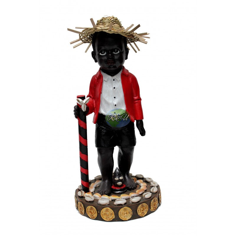 NEGRITO PARADO 12"/NEGRO NIÑO DE PIE 12"