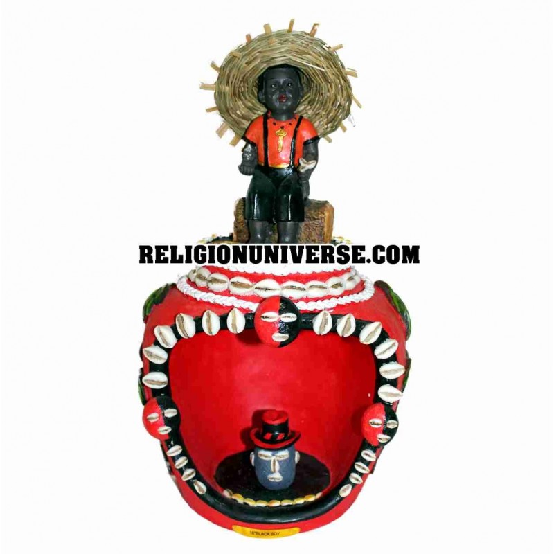 CASA DE ELEGUA/NIÑO NEGRO 12"