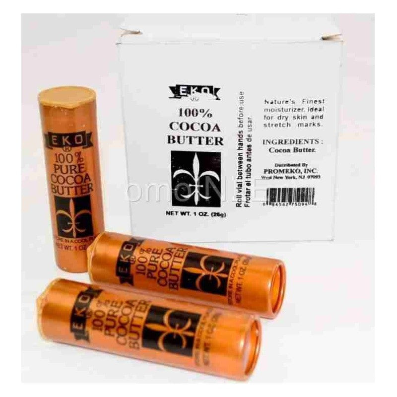 MANTECA DE CACAO/EKO 100% PURE COCOA BUTTER ( 1DZ )