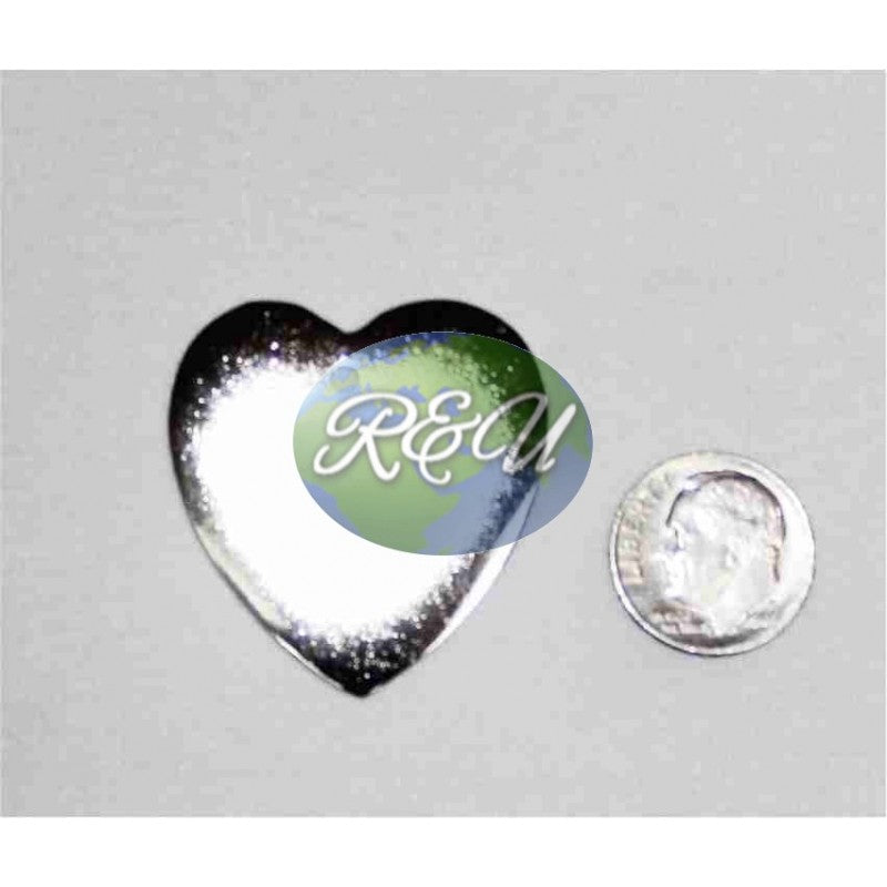 AMULETO CORAZON PLATEADO/AMULET SILVER HEART