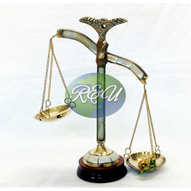 BALANZA CON NACAR/ESCALA CON NACRO 8''