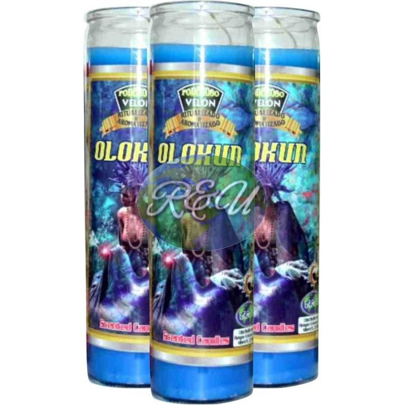 VELAS AROMATICA OLOKUN/OLOKUN AROMATIC CANDLE