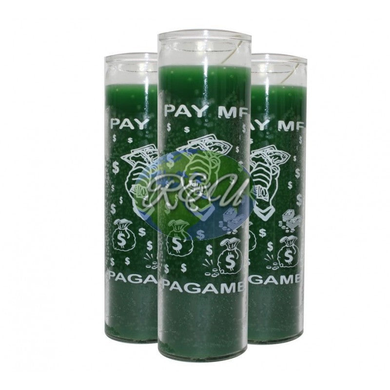 VELA PAGAME/PAY ME CANDLE NOTE THE PRICE IS BY CASE 12 pcs