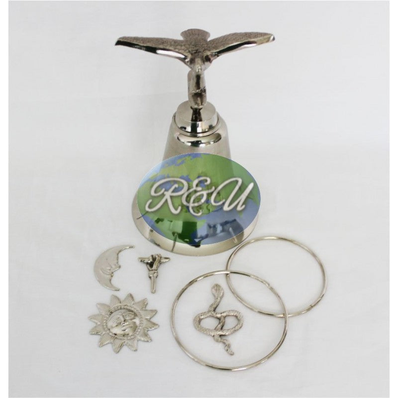 HERRAMIENTAS DE OBATALA/OBATALA HERRAMIENTA CON CAMPANA DE PALOMA