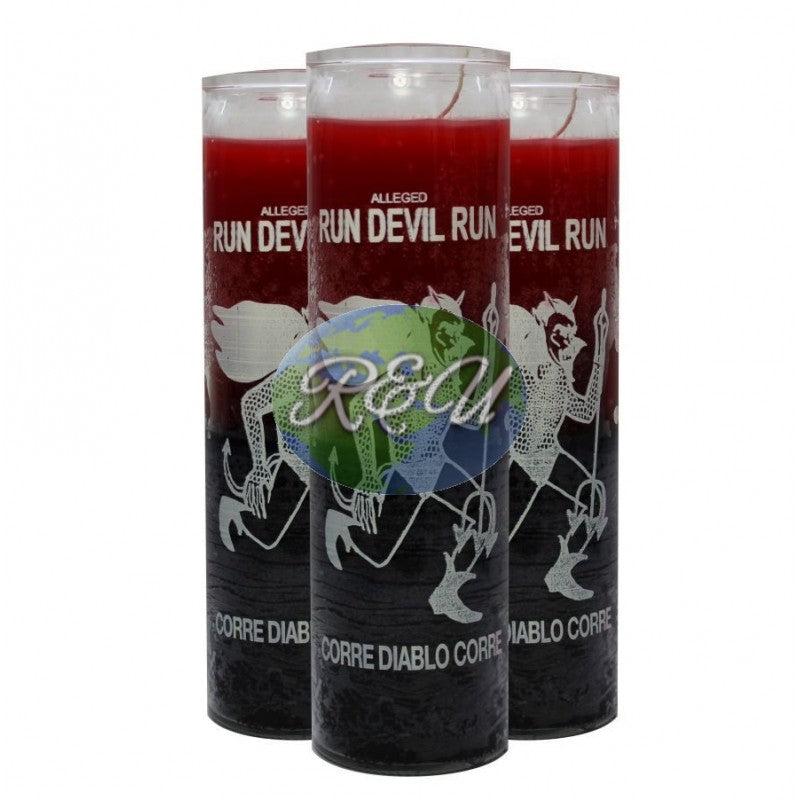VELA CORRE DIABLO CORRE/RUN DEVIL RUN CANDLE, NOTA EL PRECIO ES POR CAJA 12 piezas