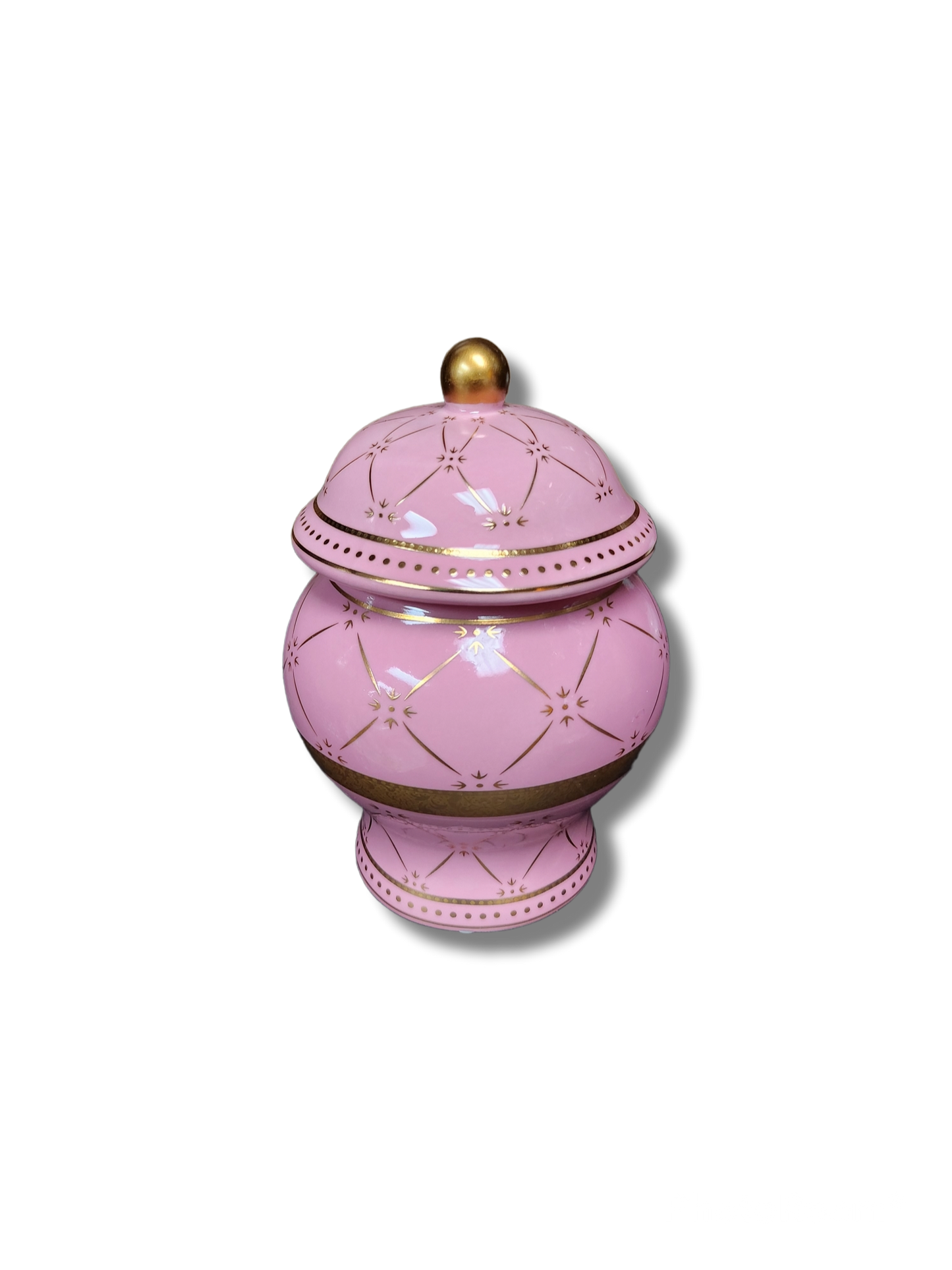 POTICHE JIMAGUA 6''/ TARRO GEMELO 6'' JUEGO DE 4 PIEZAS ROSA