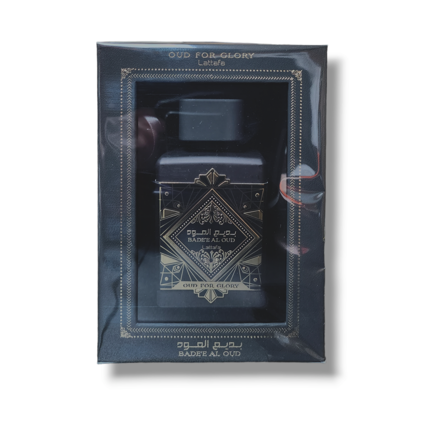Lattafa Perfumes Bade'e Al Oud Oud for Glory Eau De Parfum Spray Unisex 3.4 Ooz 2 piezas