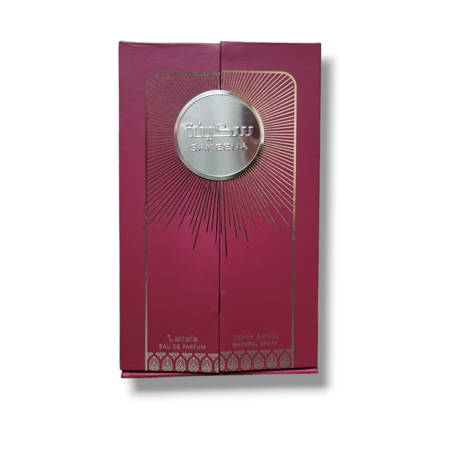 Perfume oriental Sakeena de Lataffa, 3,4 oz, 2 unidades