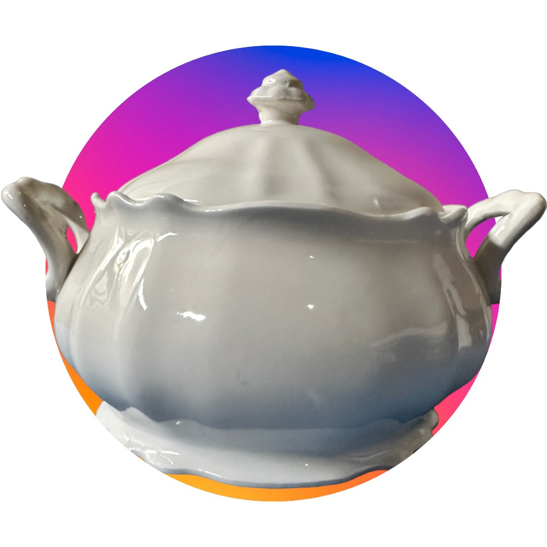 SOPERA ECONOMICA BLANCA W2GDP / WHITE ECONOMIC TUREEN W2GDP 1PC