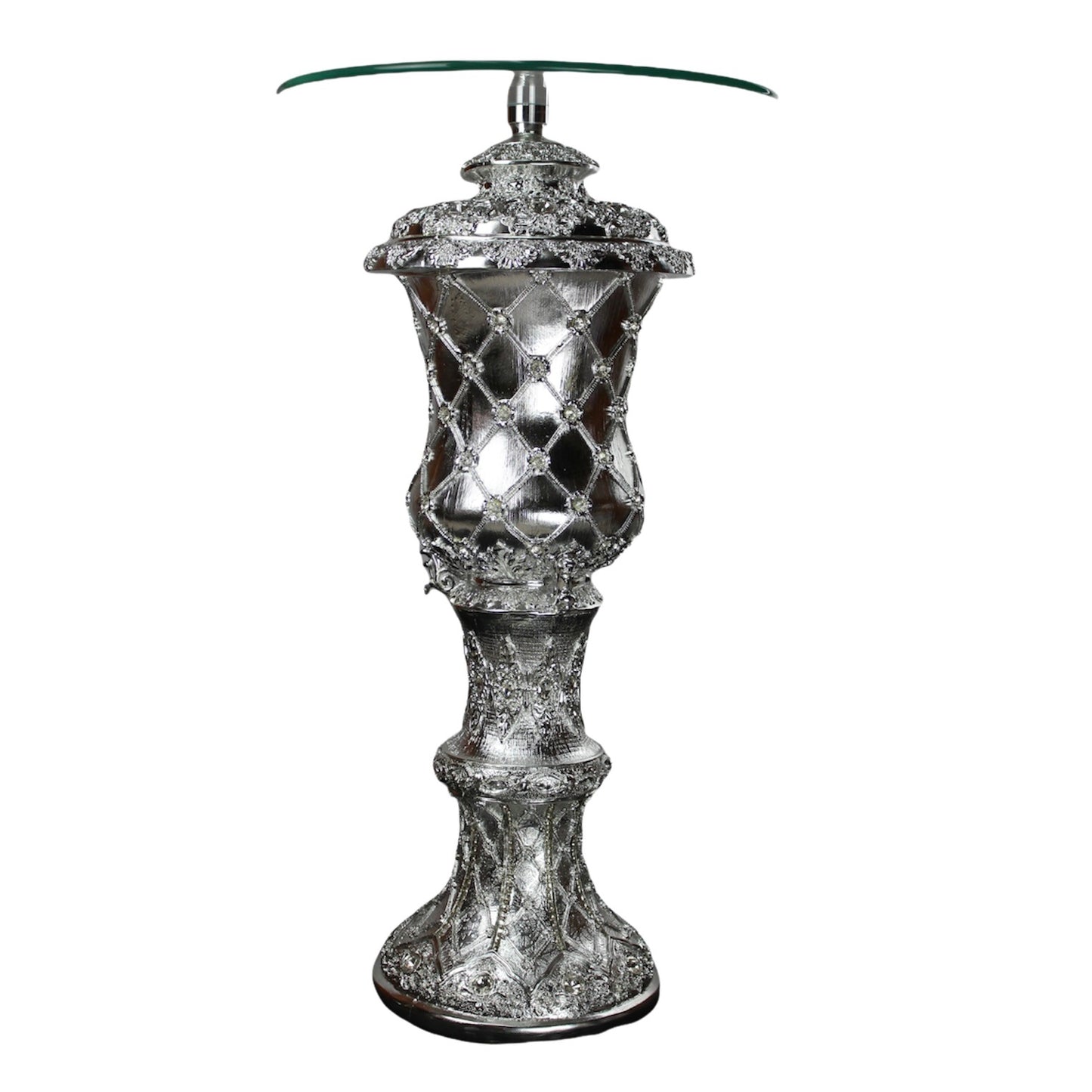 Pedestal con crystal, Rhinestones de Obotala 35''