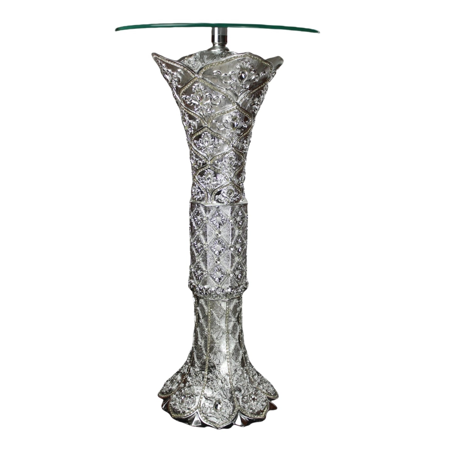 Pedestal Con Cristal,Obatala 35”