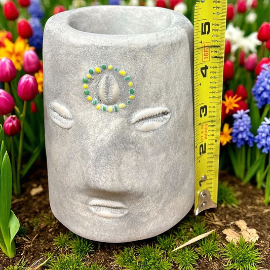 Elegua Cement Head ( 5'' ) set 4 pcs