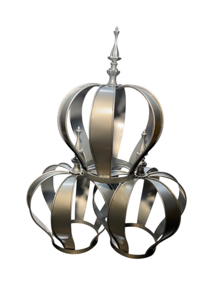 Metal Crown silver color  ( 3 Pcs Set )
