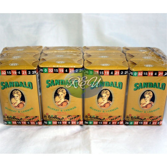 JABON DE SANDALO/SANDALWOOD SOAP 12PCS