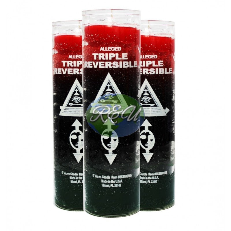 VELA  TRIPLE REVERSIBLE/ TRIPLE REVERSIBLE CANDLE