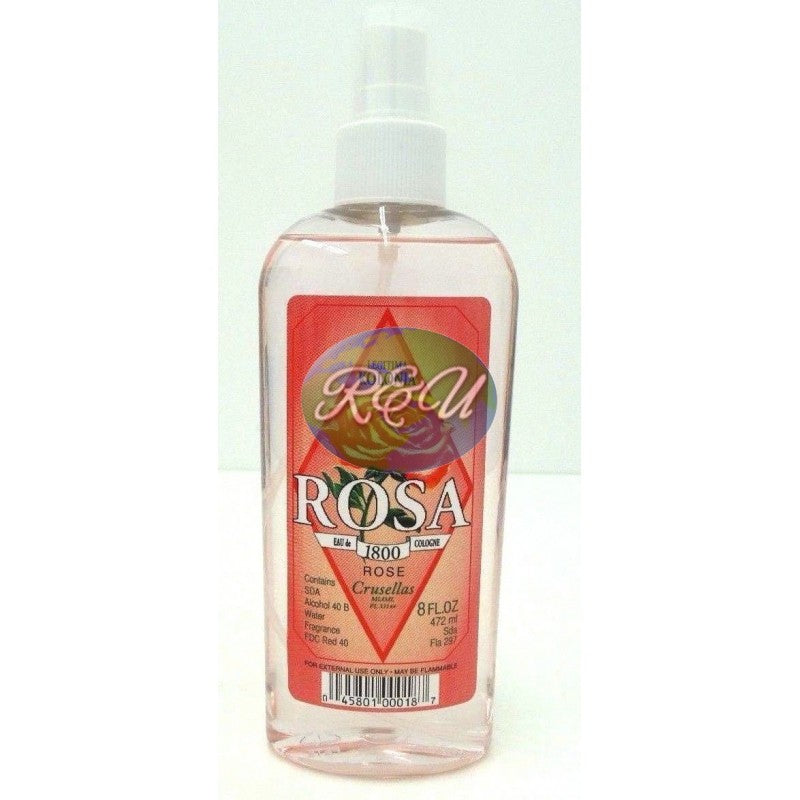 KOLONIA 1800 ROSA 8OZ/ COLONIA ROSA 1800 8OZ