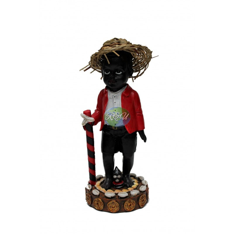 NEGRITO PARADO 8"/STANDING BLACK BOY 8"