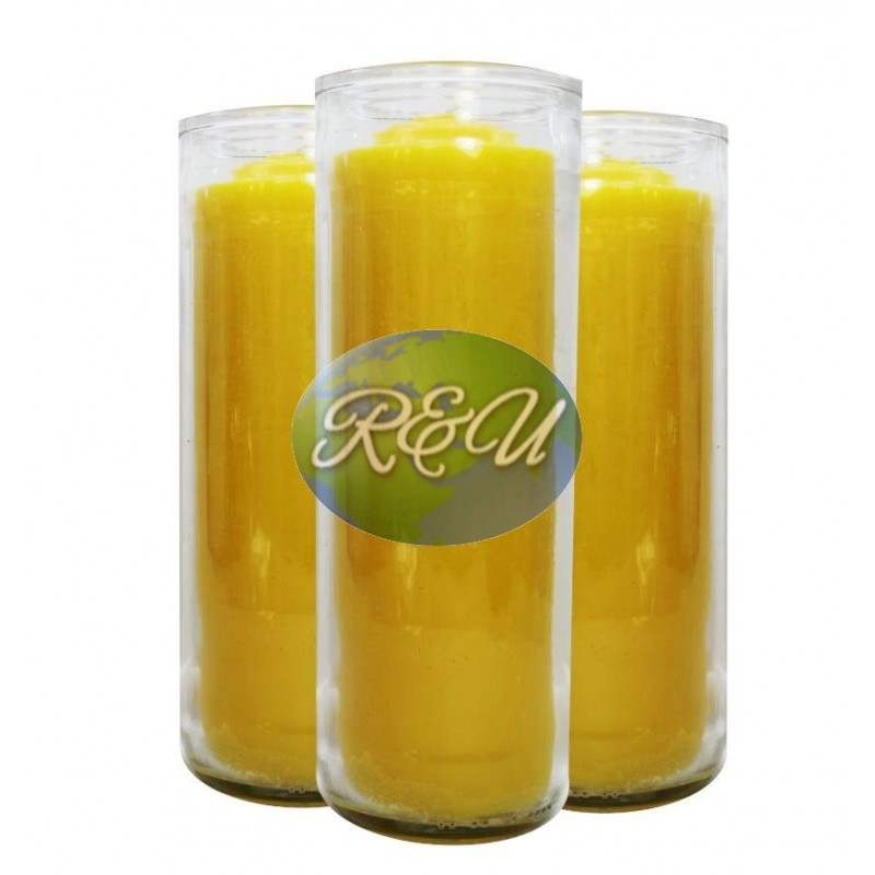 VELAS PULL OUT AMARILLO/PULL OUT CANDLE YELLOW