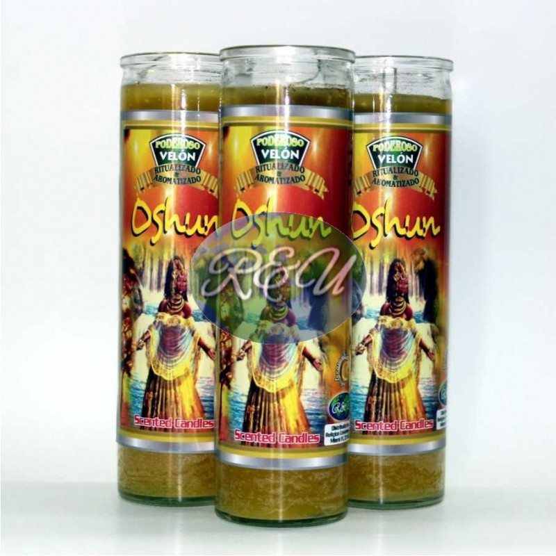 VELAS AROMATICA OCHUN/AROMATIC CANDLE OSHUN