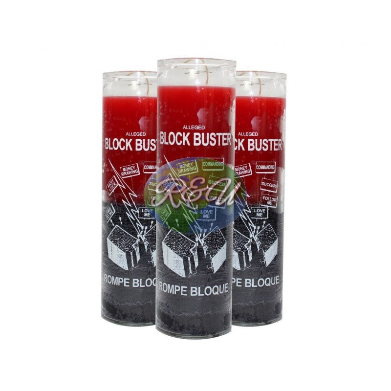 VELA ROMPE BLOQUE / BLOCKBUSTER CANDLE NOTE THE PRICE IS BY CASE 12 pcs