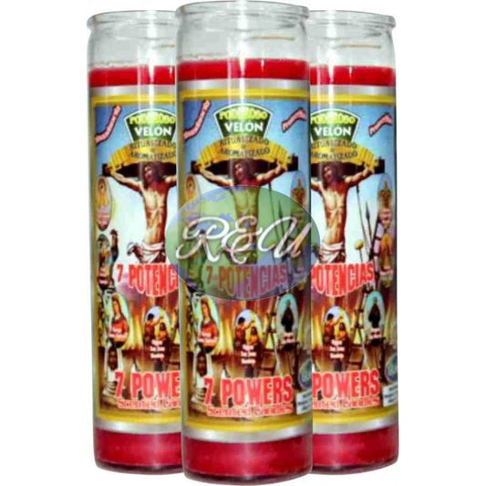 VELAS AROMATICA 7 POTENCIA/7 VELAS AROMATICAS POWER