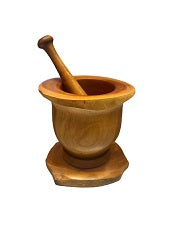 Mortero de Madera  Jumbo /  Wood Jumbo Mortar  Pestle