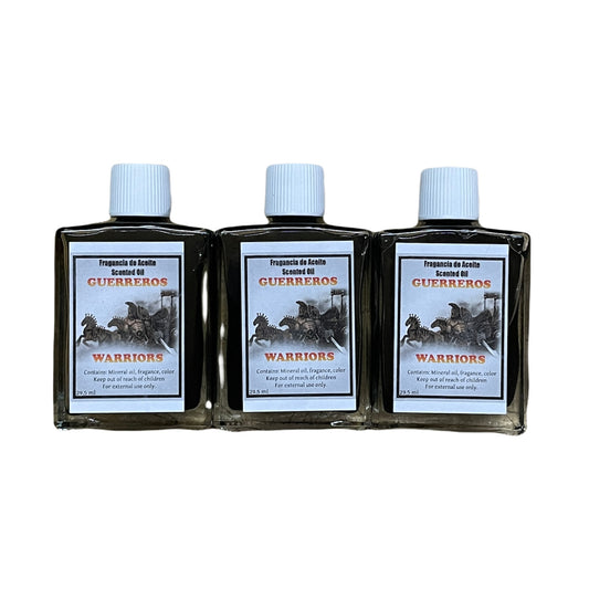 ACEITE AROMATICO GUERRERO/WARRIORS AROMATIC OILS BY DZ