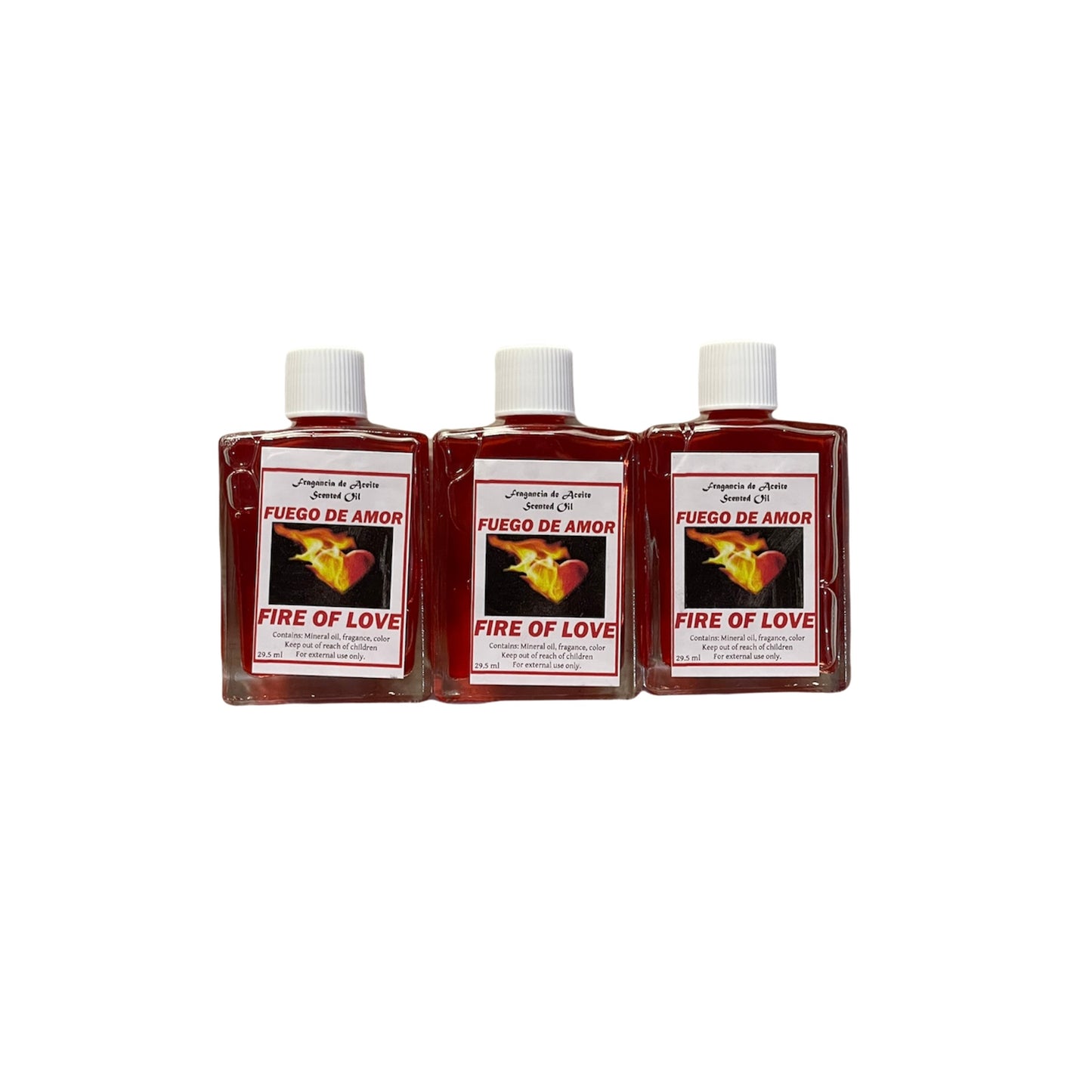 ACEITE AROMATICO FUEGO DE AMOR/FIRE OF LOVE BY DZ