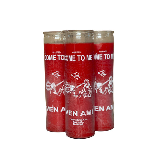 VELA VEN A MI/COME TO ME CANDLE BY DZ