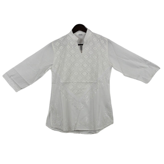 Blusa Blanca para Yabo #9