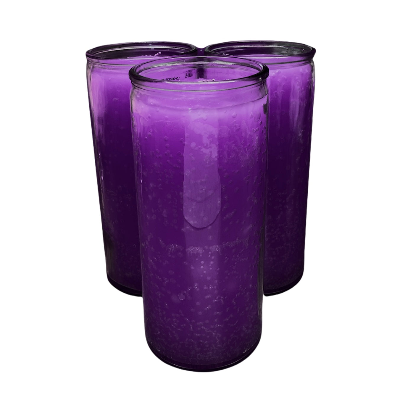 VELAS 14DIAS MORADA 6PIEZAS