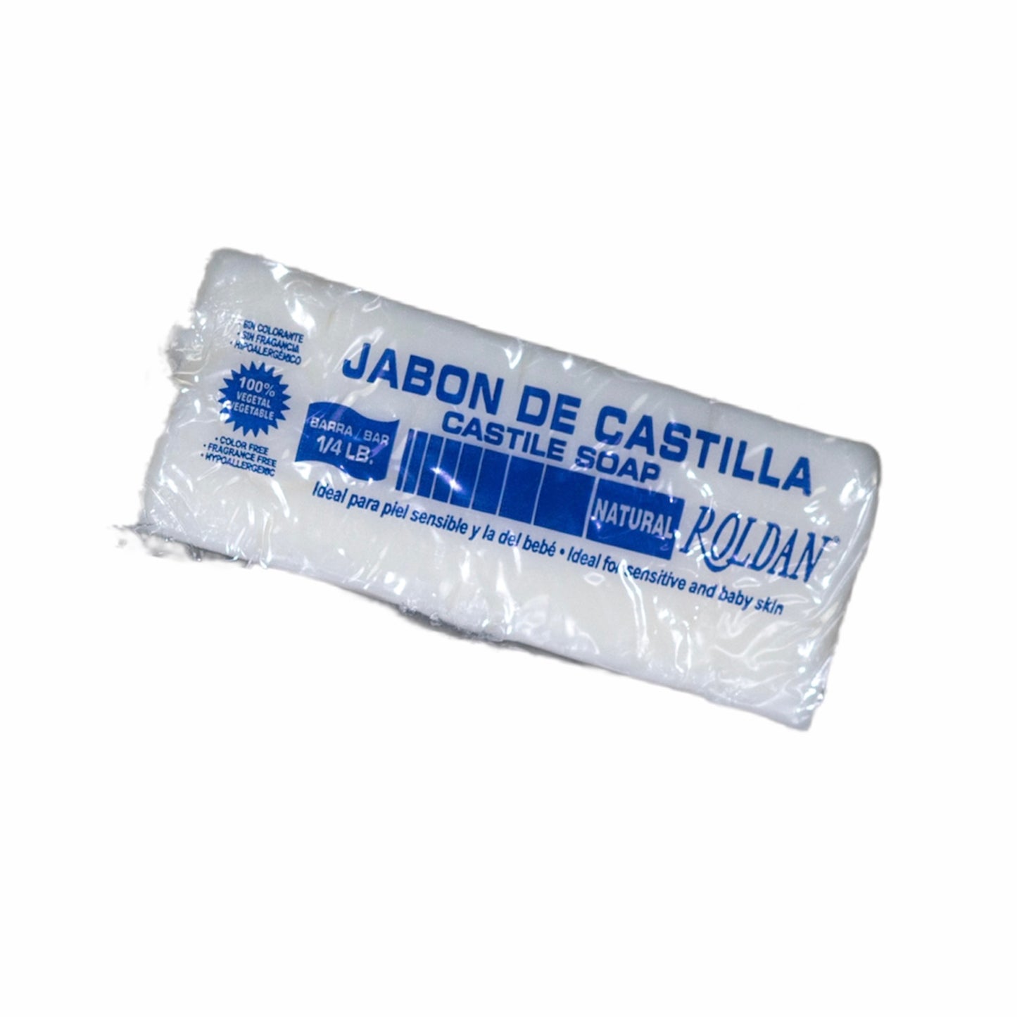 JABON DE CASTILLA/CASTILLA SOAP 1/4 LB SET OF 6PCS