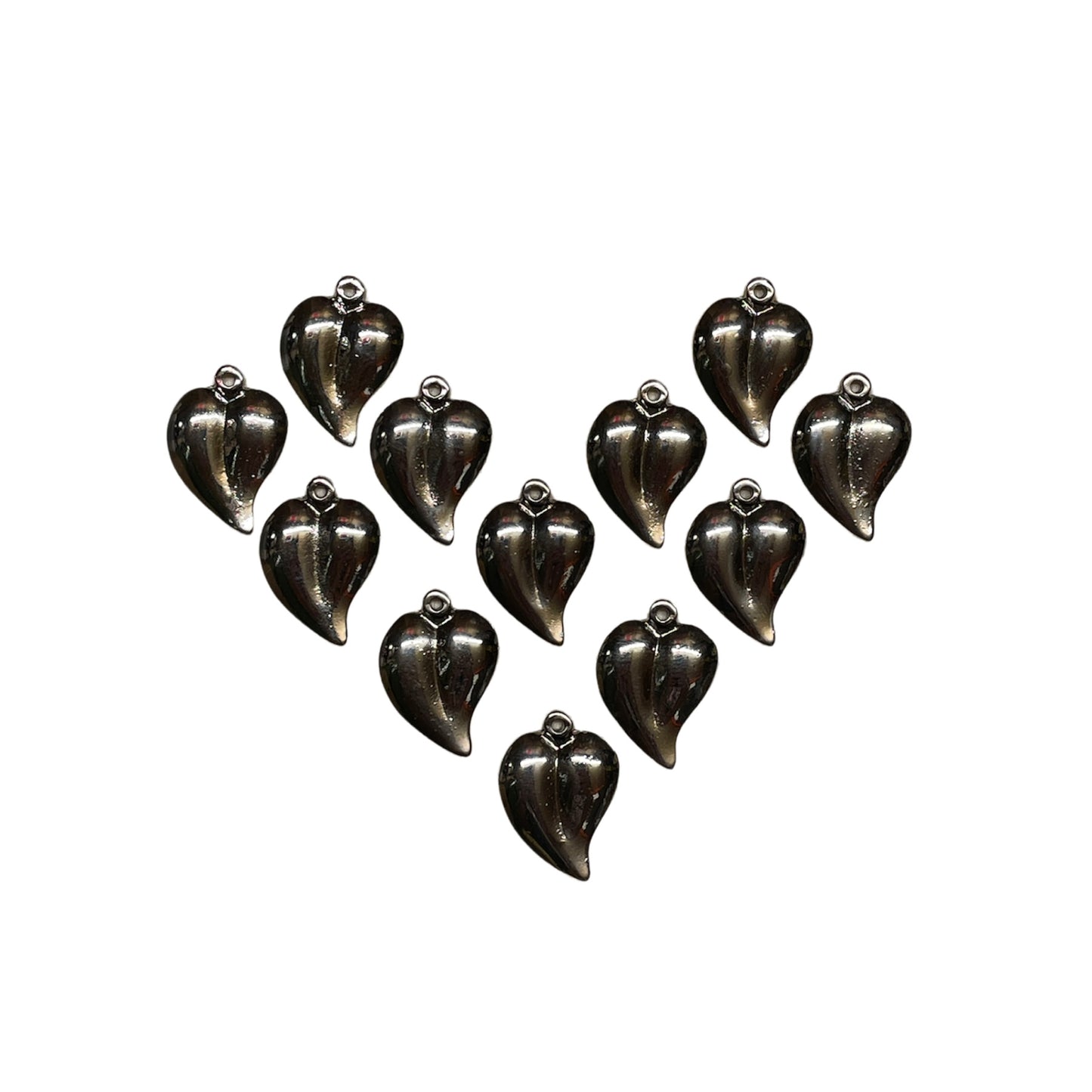 AMULETO EBO CORAZON PEQUENO/EBO SMALL HEART CHARM BY DZ