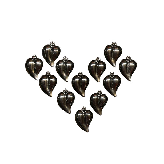 AMULETO EBO CORAZON PEQUENO/EBO SMALL HEART CHARM BY DZ