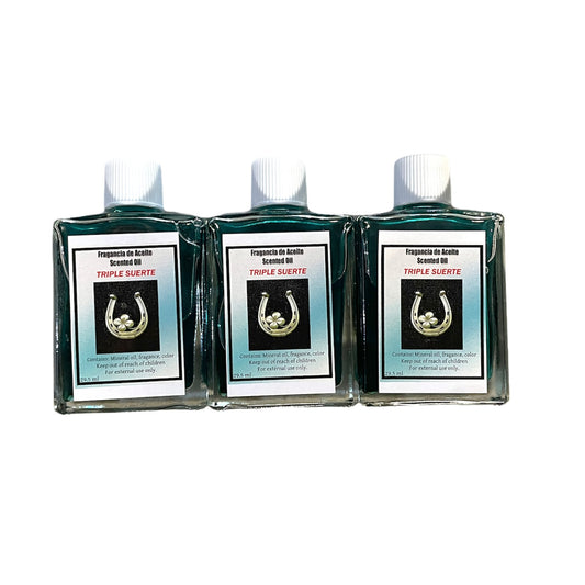 ACEITE AROMATICO TRIPLE SUERTE/TRIPLE SUERTE OIL BY DZ